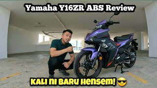 Yamaha Y16ZR ABS 2024 Malaysia  SUPERMOPED  REVIEW [upl. by Yreneh]