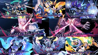 Gunvolt Chronicles Luminous Avenger iX 2 All Player and Boss Skills [upl. by Abas]