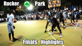 Rucker Park Final Basketball Game Highlights [upl. by Evette]