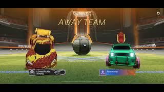 Playing 2v2 rocket league sideswipe [upl. by Wolford206]