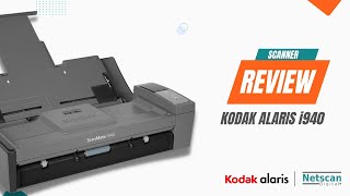 REVIEW SCANNER PORTÁTIL KODAK ALARIS I940  NETSCAN DIGITAL [upl. by Roanna627]