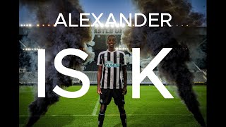 ALEXANDER ISAK  Best goals and assists at Newcastle united FC 20232024 [upl. by Ruthy]