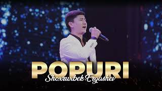 Shoxruxbek Ergashev  Popuri Official Music [upl. by Yelsgnik]