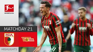 FC Augsburg  Union Berlin 20  Highlights  Matchday 21 – Bundesliga 202122 [upl. by Jonah]