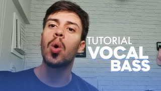 Tutorial de Beatbox Vocal Bass bem fácil [upl. by Rosabelle]