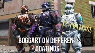 Boggart Eaglestrike kit shown on 12 different coatings  Halo Infinite [upl. by Margit724]