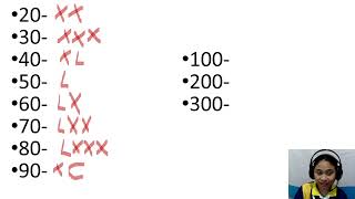 ROMAN NUMERALS FROM 1 1000 [upl. by Landbert]