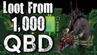 Runescape 3  Loot From 1000 QBD Kills [upl. by Batha276]