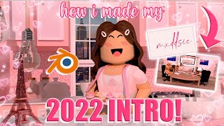 how I made my ROBLOX positions INTRO speed animatedesign  mxddsie ♡ [upl. by Odella418]