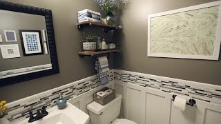 Renovation Rescue Small Bathroom on a Budget [upl. by Annecorinne]