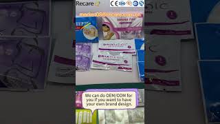 HCG pregnancy test cassette with different design and packing We can do OEMODM with your own brand [upl. by Tybalt]