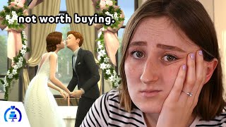 Brutally Honest Review of The Sims 4 My Wedding Stories [upl. by Carina]