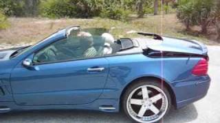 SL500 Convertible Hardtop Operating [upl. by Old]