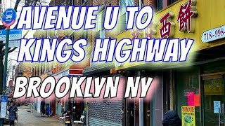 🔴 NYC LIVE Exploring Brooklyn Avenue U to Kings Highway 02222022 🗽 [upl. by Nomrac820]