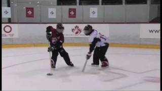 Ringette Skills Video  Dekes [upl. by Melli]