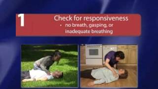 2010 CPR Guidelines  CARE CPR™ Full CPR Advanced AED amp CompressionOnly [upl. by Meri]