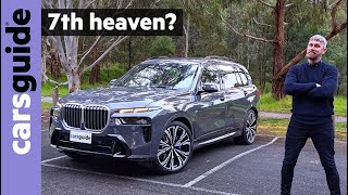 2023 BMW X7 review xDrive40d  Updated 7seat luxury SUV lays down gauntlet to MercedesBenz GLS [upl. by Lertnek]