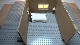 BRICKFILM  MONTAGE DECORS  LEGO TUTORIEL STOP MOTION DECORS [upl. by Damalus]