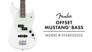 Fender Offset Mustang Bass PJ  Fender [upl. by Burwell]