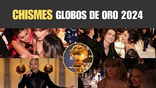 ¡LOS GLOBOS DE ORO 2024 ESTUVIERON LLENOS DE DRAMA [upl. by Lonier]