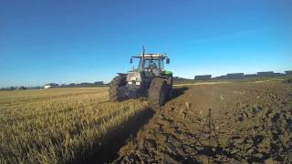 Deutz AgroStar 681 am Pflügen GoPro [upl. by Hoisch]