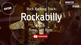 Rockabilly Guitar Backing Track Jam [upl. by Fugate]