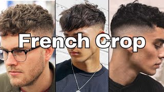 How to Get the French Crop Look  Caesar Haircut [upl. by Akcinat489]