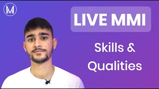 Medicine Live MMI Communication Station – Personality amp Skills amp Qualities [upl. by Harneen373]