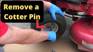 How to Remove a Cotter Pin [upl. by Lucien]