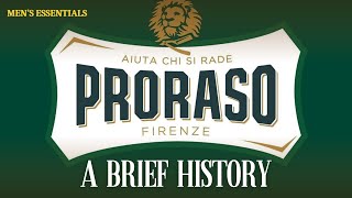 A brief history of Proraso shave cream proraso [upl. by Elad]