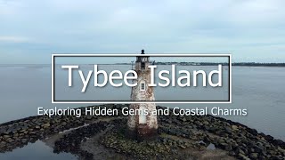 Tybee Island  Exploring the Hidden Gems and Coastal Charms  4k UHD Drone Travel Footage [upl. by Thaddeus277]