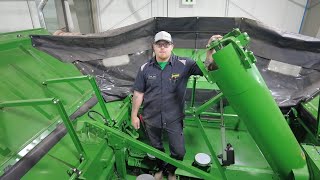 John Deere X9 Combine Maintenance Checklist [upl. by Hancock]