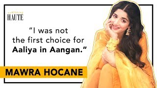 MAWRA HOCANE Reveals AANGAN Secrets  Part 2  HauteLight  Something Haute [upl. by Nettirb]