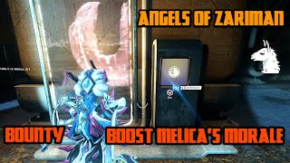 Lets Play Warframe  Angels of Zariman Bounty  Boost Melicas Morale  Halako Perimeter [upl. by Ebner]