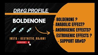 DRG PROFILE  BOLDENONE  FULL VIDEO aestheticrajan1 [upl. by Kcirevam564]