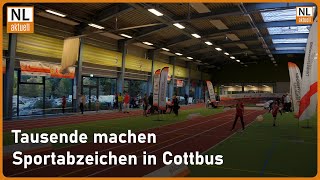 Cottbus  Sportabzeichen für Jedermann in der Sportstadt [upl. by Ahsitneuq]