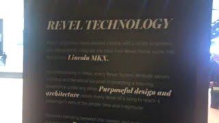 Revel Audio and The New Lincoln MKZ [upl. by Valle]