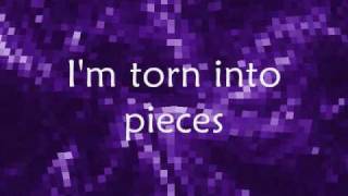 Kelly Clarkson  Behind These Hazel Eyes Lyrics On Screen [upl. by Specht]