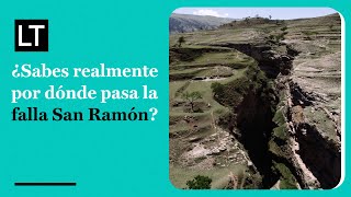 ¿Sabes realmente por dónde pasa la falla San Ramón [upl. by Bollen204]