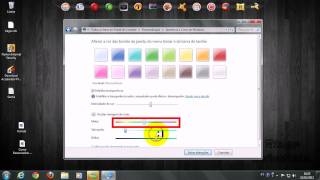 como mudar a cor da barra de Tarefas do Windows 7 Ultimate [upl. by Nosyd710]