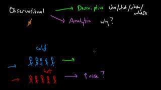 Intro to Epidemiology Study Types [upl. by Rodger]