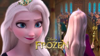 Princess Elsa returns to be Queen of Arendelle Alternate Ending  Frozen 3 Fanmade Scene [upl. by Annayoj]