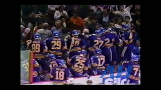 NHL Nov 22 1992 Crowd Trouble Philadelphia Flyers Buffalo Sabres [upl. by Annaynek190]