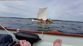 Pooduck Skiff Waupoos sail and oar expedition on the Cabonga  Day 4 [upl. by Haldis]