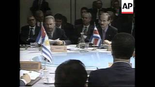 CHILE SANTIAGO 6TH IBERO AMERICAN SUMMIT CONTINUES UPDATE [upl. by Dotti433]