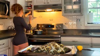 The Easiest Fish Recipe in under 30 minutes Must Try Whole cooked Flounder and Trout recipe [upl. by Onateag118]