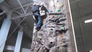 Rock climbing at the Opry Mills Mall [upl. by Dnesnwot]