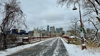 Snow Day Minneapolis Minnesota USA  March 22 2024 ❄️❄️ [upl. by Grounds]