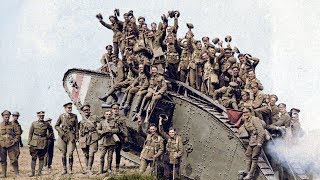 Colourized images show First World War in a new light [upl. by Lydell]