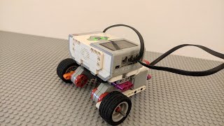 simple lego mindstorm ev3 car robot design with steps ev3 first project [upl. by Assil]